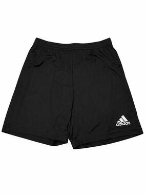 adidas Black Lightweight Athletic Training Shorts with Logo